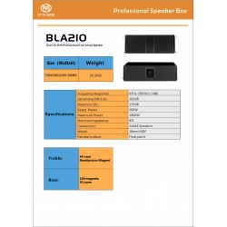 BLA210 SINGLE LINEARRAY SPEAKER