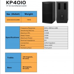 MYTH KP4010 SPEAKER