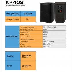 MYTH KP408 SPEAKER