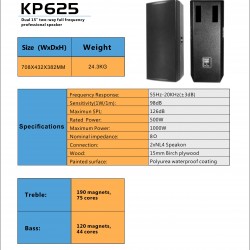 MYTH KP625 SPEAKER