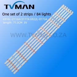 APPLICABLE HISENSE HZ65E3D LED HD650X1U51-T0L  SVH650AK7 ZD_SSC_D650 65INCH 8LED 61.7MM 3V