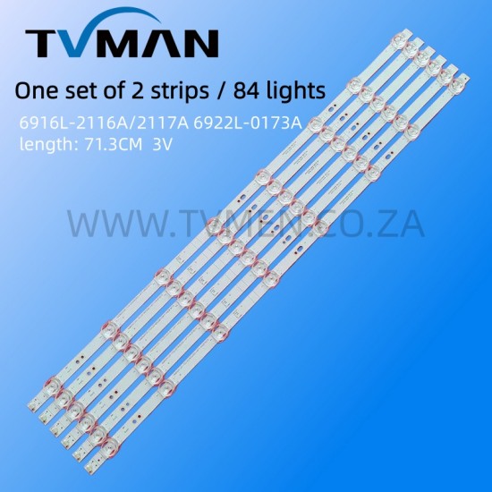 APPLICABLE HISENSE HZ65E3D LED HD650X1U51-T0L  SVH650AK7 ZD_SSC_D650 65INCH 8LED 61.7MM 3V