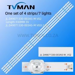 APPLICABLE HISENSE 49R4 LED LIGHT JL.D49071330-003AS-M_V02 49INCH 7LED 930MM 3V