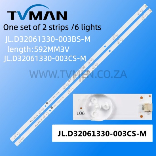 APPLICABLE HISENSE LED32N2000 LED32N2600 32M2160 LED LIGHT JL.D32061330-003BS-M