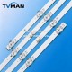 APPLICABLE SKYWORTH 55P53 55A23SX LED LIGHT JL.D55052330-163AS-M-V01 LED STRIPD 55INCH 10LED 3V 1058MM 