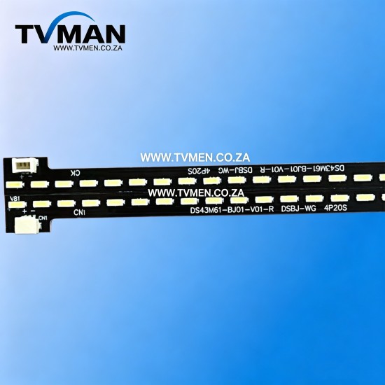 L430LGSI LED LIGHT DS43M61-BJ01-V01-L/R LS-43 DSBJ-WG 80LED 47.5CM