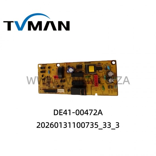 SAMSUNG MICROWAVE PC BOARD DE41-00472A