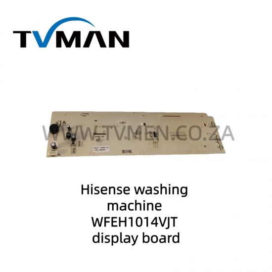 Hisense washing machine WFEH 1014VJT displ y board
