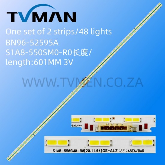 APPLICABLE  UA55AU8000 55AU8K LED STRIPS LM41-01042B/C  ES55SV8FPKWA48 55INCH 48LED 3V