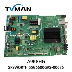 SKYWORTH 55G6600 MOTHER BOARD A9K8HG