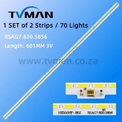 LED55EC650UN LED STRIPS RSAG7.820.5707 HE550HF-B51 HE550HU-B21