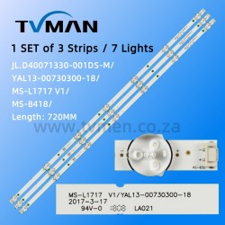 40L3750VM 40L48504B 40L48804M  MS-L1717 V1 40INCH 7LED 3V