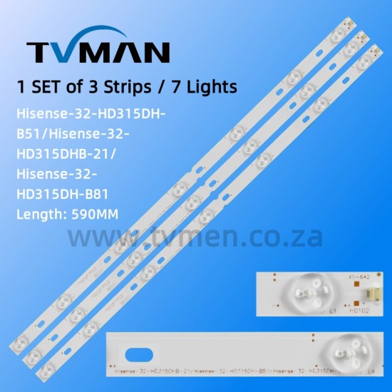 Applicable Hisense LED32K220 backlight JL.D3271330-03DS-F 1143951
