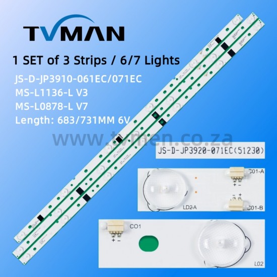 JS-D-JP3910-071EC/072EC/061EC/062EC E39F2000 MCPCB LED LIGHT 
