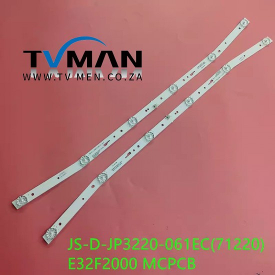 Applicable to Lehua 32L33 light strip E32F2000 MCPCB light strip 2 strips 6 curved screen light strips curved light strips
