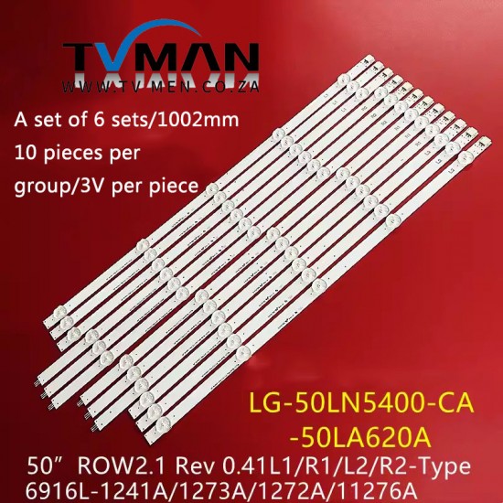 LG 50 light strip ROW2.1 REV 0.4 50LN575 LC500DUE 50LN5200 50LN5100