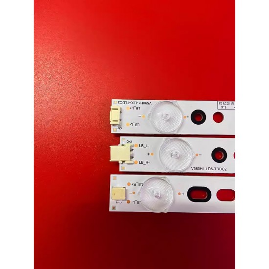 Toshiba 58L2300VM light strip 58L1350U 58L4300U V580H1-LD6-TLDC2/TRDC2