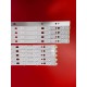 Toshiba 58L2300VM light strip 58L1350U 58L4300U V580H1-LD6-TLDC2/TRDC2
