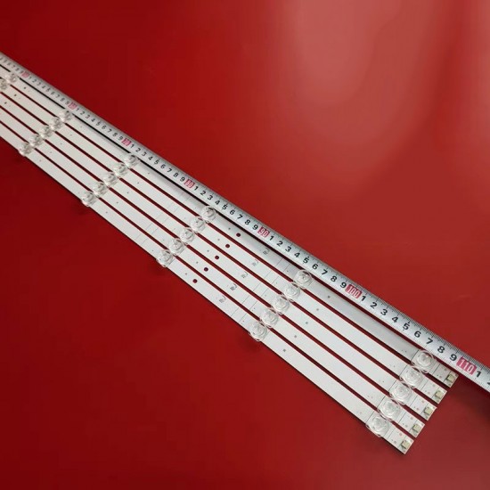 Hisense H58E3A Light Bar JL D580A1330-003AS-M-V01 light strip 5 strips 10 concave mirror light strips