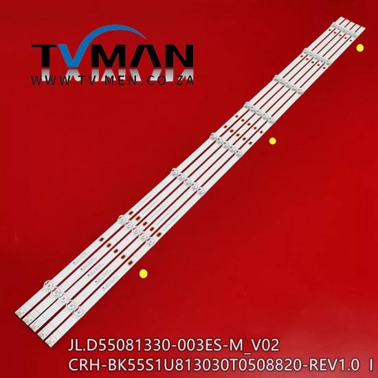 Hisense HZ55A55/51 H55E3A Light Bar CRH-BK55S1U813030T0508820-REV1.0 I