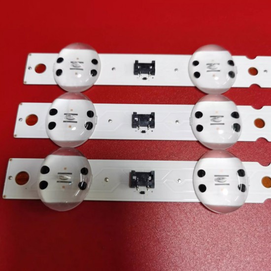 Applicable to LG 55UK6200PCA light strip LGIT.55UK63.REV00.170615 backlight 8 large lens