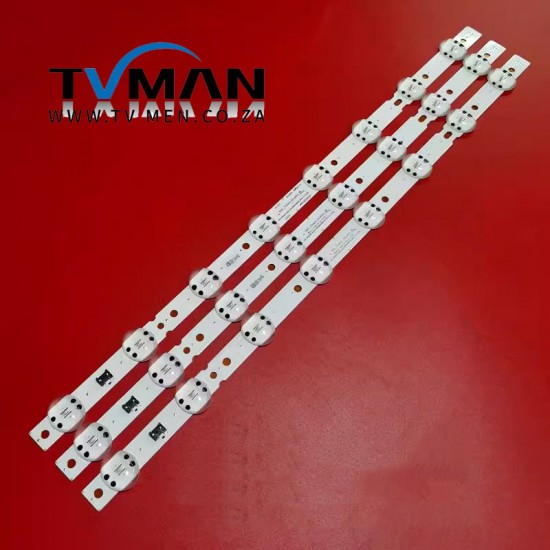 Applicable to LG 55UK6200PCA light strip LGIT.55UK63.REV00.170615 backlight 8 large lens