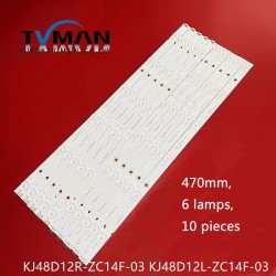 Jinzheng MK-8188 KJ48D12R-ZC14F-03 KJ48D12L-ZC14F-03 LCD LED light strip