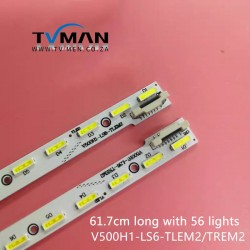 Applicable to Skyworth 50E780U Hisense LED50K680X3DU light strip V500D2-LS1-TLEM1/TREM2