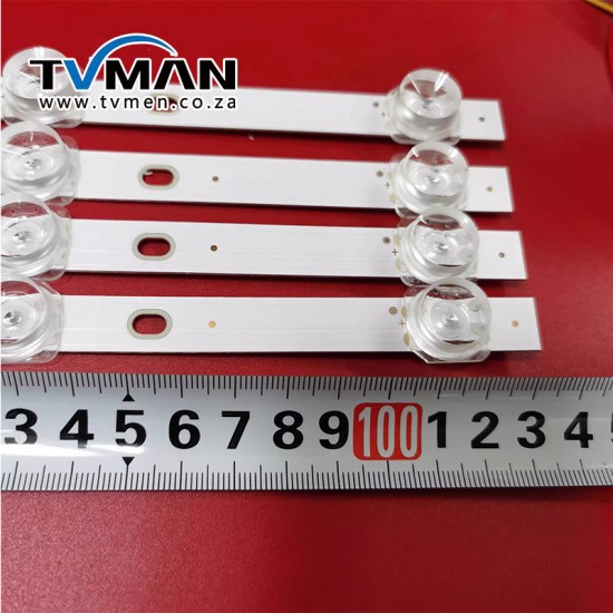 UNIVERSAL LU55G61 light strip CRH-ZS55D5P303012048BKREV1.0 light strip 12 light recesses 4 pieces
