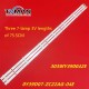 SINOTEC STL-39VN80 Light Bar 0Y39D07-ZC22AG-04E 303WY390042E Screen LE390AD1A02 39inch 7LED 3V