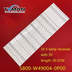 Skyworth 49G6 Light Bar SW49D05-ZC14CG-03 5800-W49004-0P00 Backlight Bar TV