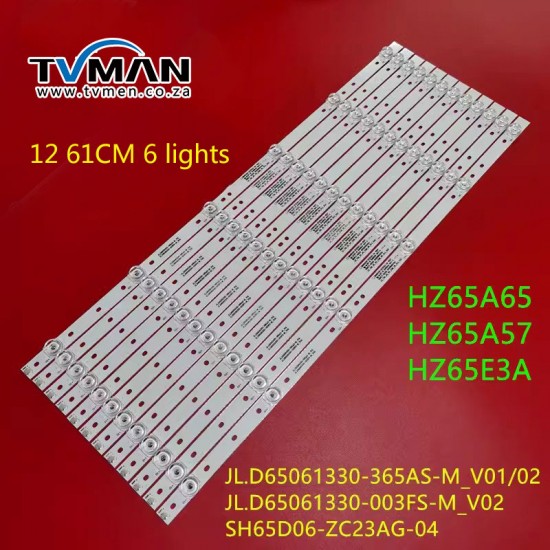 Hisense HZ65A55 light strip 303SH650034 SH65D06-ZC23AG-04 6-light TV