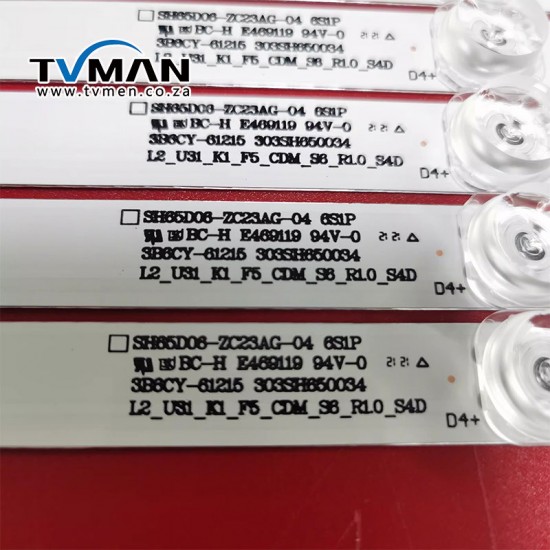 Hisense HZ65A55 light strip 303SH650034 SH65D06-ZC23AG-04 6-light TV