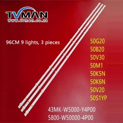 Applicable to Skyworth 50G20, 50B20, 50V30, 50M1, 50K6/5N light strip 5800-W50000-4P00