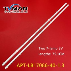 Applicable to Skyworth Cool 40K5C light strip APT-LB17086-40-1.3 7779-640000-D100 backlight