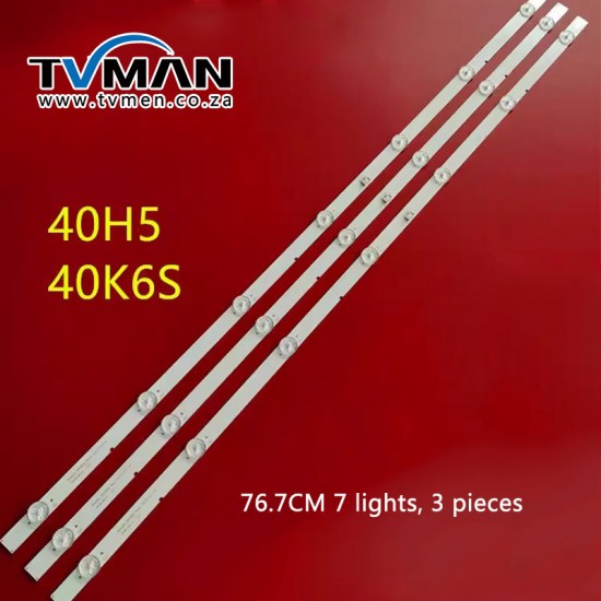 Skyworth Cool 40K6S Light Bar ShineOn 2D03802 YAL13-00730300-42 MS-L2405