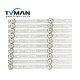Applicable to Skyworth 58G2A 58G3 58K5D light strip APT-LB17038-58G3-1.2 backlight LED