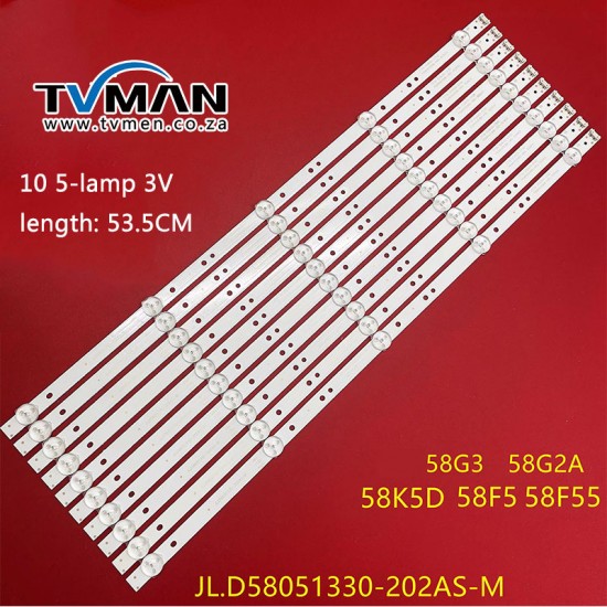 Applicable to Skyworth 58G2A 58G3 58K5D light strip APT-LB17038-58G3-1.2 backlight LED