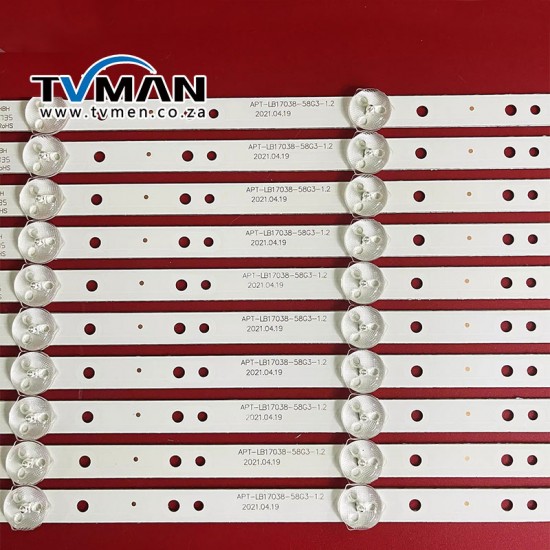 Applicable to Skyworth 58G2A 58G3 58K5D light strip APT-LB17038-58G3-1.2 backlight LED