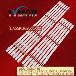 Suitable for Samsung 55KU7350 light strip V5DU-550DCA-R1 550DCB UE55MU6120K backlight