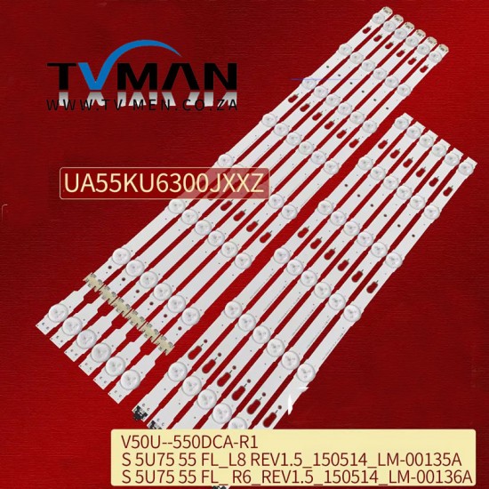 Suitable for Samsung 55KU7350 light strip V5DU-550DCA-R1 550DCB UE55MU6120K backlight
