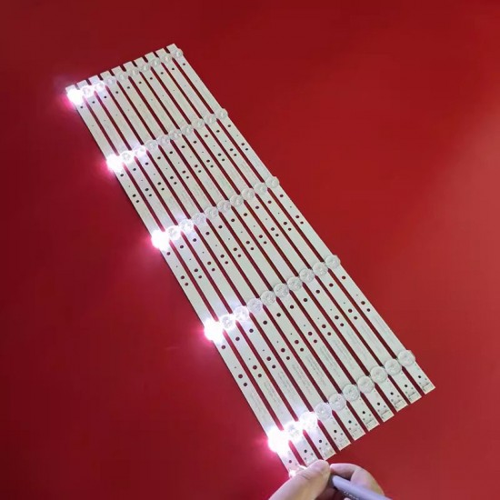 Applicable to Skyworth Cool 58K5C 58F5 light strip CRH-A58303010057C2Rev1.0 10 pieces of 5 light beads