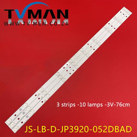 Lehua LED 39C310A light strip D39-2000 JS-LB-D-JP3920-052DBAD backlight 10 lights 76
