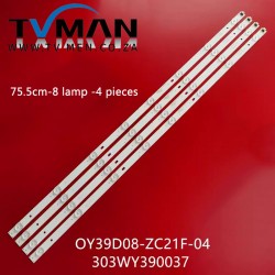 Newly customized 39 inch Panda LED 39D53S LCD TV backlight strip OY39D08-ZC21FG-02