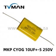 MKP CYOG 10UF+ -5 250V