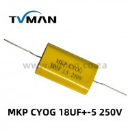 MKP CYOG 18UF+ -5 250V
