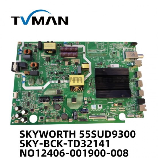 SKYWORTH MOTHERBOARD 55SUD9300 SKY-BCK-TD32141 NO12406 -001900-008