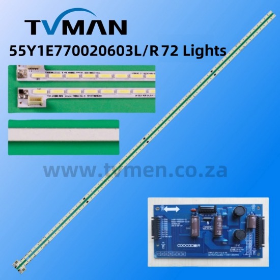 SKYORTH SINOTEC 55K1Y 55K1T LED STRIPS 7449-655000-L020 55Y1E770020603L