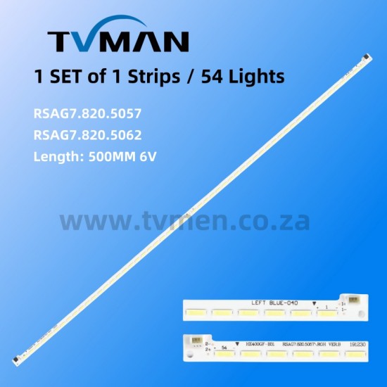 APPLICABLE HISENSE LED40K170JD LED40K160JD LED STRIPS SSY-1125050 RSAG7.820.5057 