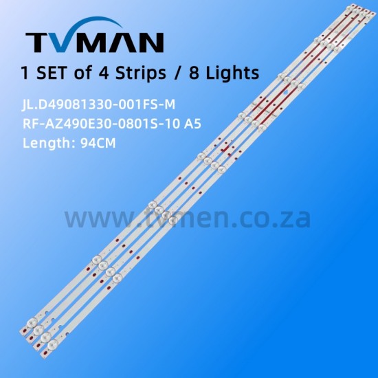 APPLICABLE SKYWORTH 49M9 LED STRIPS TH-49GX650K JL.D49081330-001FS-M ...
